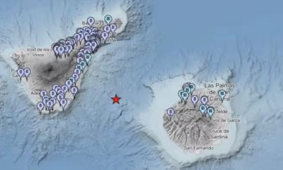 Terremoto de magnitud 4.1 en el Volcán de Enmedio