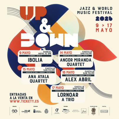 El Festival Up&Down regresa en el mes de mayo al Castillo San Felipe