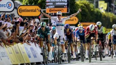 Tour de Francia: Merlier doblega a Milan en el esprint y Pogacar sigue líder