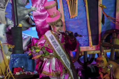 La Gala del Trono Infantil brilla con el alma de México en el Carnaval de Puerto de la Cruz