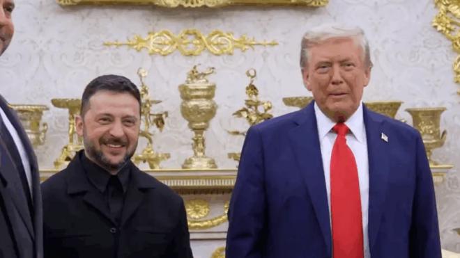 Zelenski ofrece a Trump comprar armas por 90.000 millones de dólares a cambio de seguridad