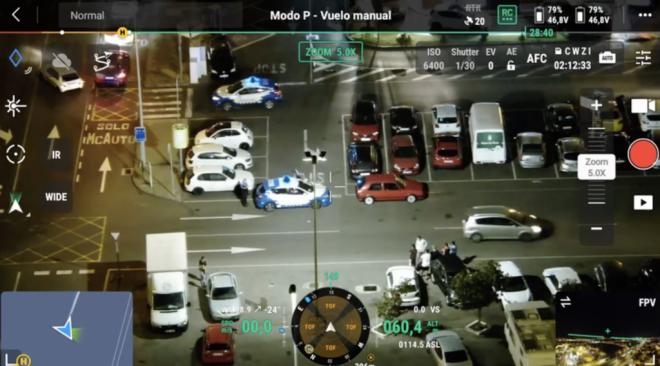 La Policía Local intervienen en las concentraciones tuning