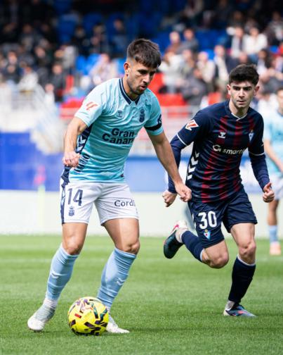 Las Palmas cae en Eibar a pesar de sus 21 disparos y 68,7% de posesión