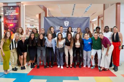 Alfombra roja por la premiere exclusiva de ¨Las guerreras de Tenerife¨