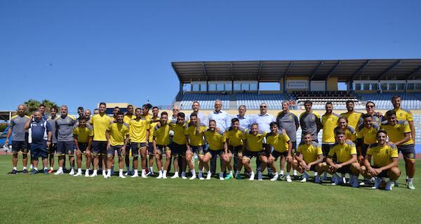 La UD Las Palmas comienza la pretemporada en Maspalomas