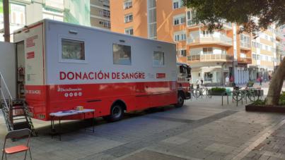 El SCS despliega unidades móviles para facilitar la donación de sangre