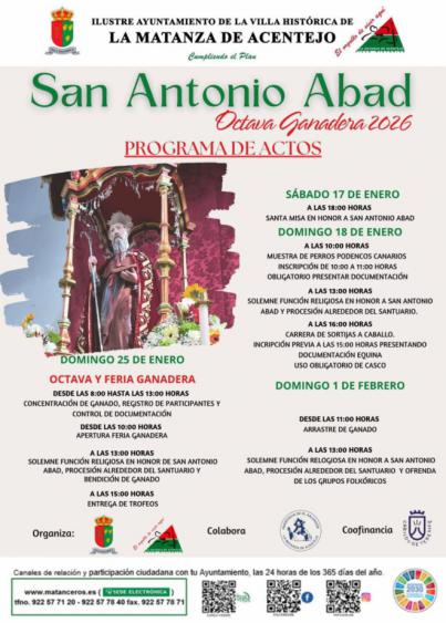 La Matanza de Acentejo celebra este domingo el día grande de sus fiestas