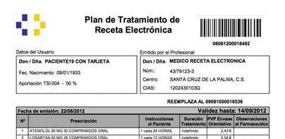 Más de 230.000 canarios se benefician de la receta electrónica