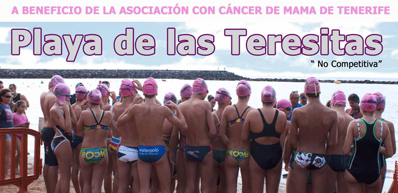 Santa Cruz alberga la travesía a nado solidaria "Ámate"