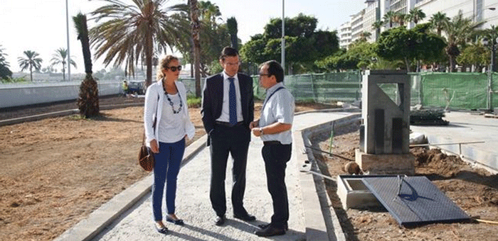 El nuevo acceso en Santa Catalina mejora "la entrada de la ciudad"