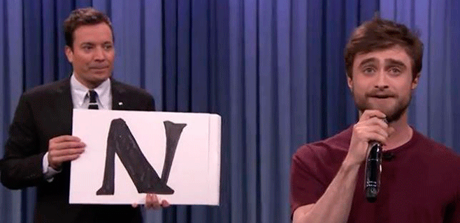 Aprende a rapear con Daniel Radcliffe