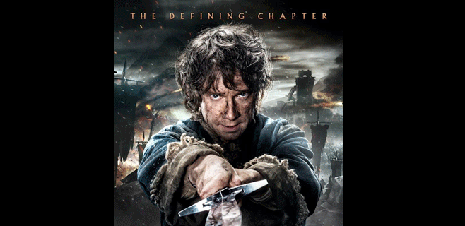 Bilbo blande a Dardo para el final de 'El Hobbit'