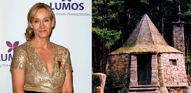 J.K. Rowling se tendrá su propia 'Casa de Hagrid'