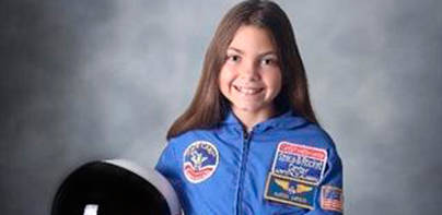 Una astronauta de 13 años se postula para ir a Marte