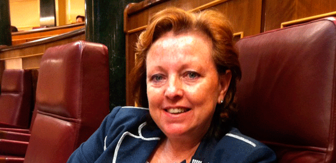 Pilar Grande, candidata del PSOE a la alcaldía de San Bartolomé de Tirajana