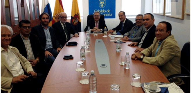 Presentación de la nueva Junta de Cascos Históricos de Canarias