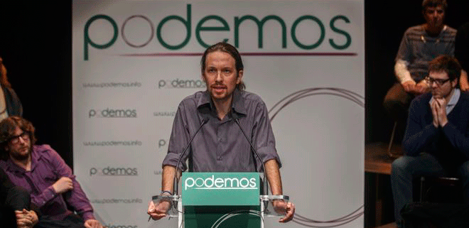 Podemos es la tercera fuerza política según el CIS