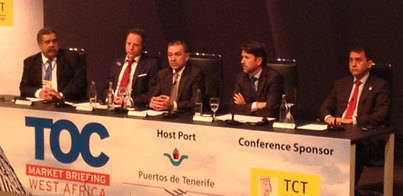 Rivero inaugura el foro de logística 'TOC Market Briefing: West África'