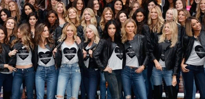 Londres reúne a todos los ángeles de Victoria’s Secret
