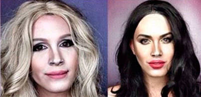 Paolo Ballesteros es el doble de las famosas