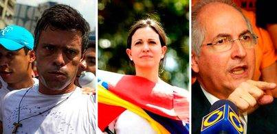 López, Machado y Ledezma exigen la dimisión de Maduro 