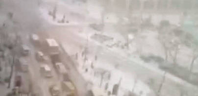 La tormenta perfecta paraliza Nueva York
