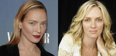 Uma Thurman cambia de cara