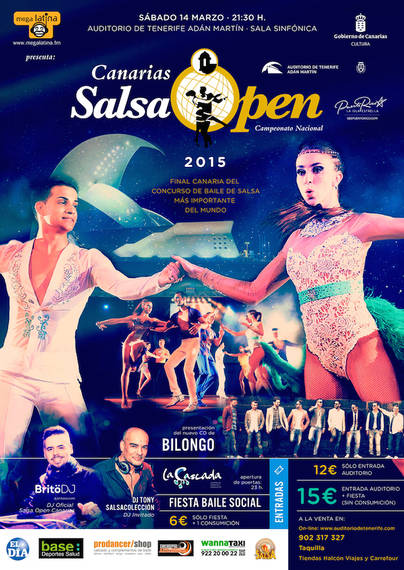 Campeonato Canarias Salsa Open en el Auditorio