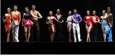 Miriam y Patrick Herrera, ganadores del Canarias Salsa Open 