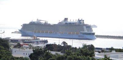 Las Palmas recibe 273.000 cruceristas el primer trimestre