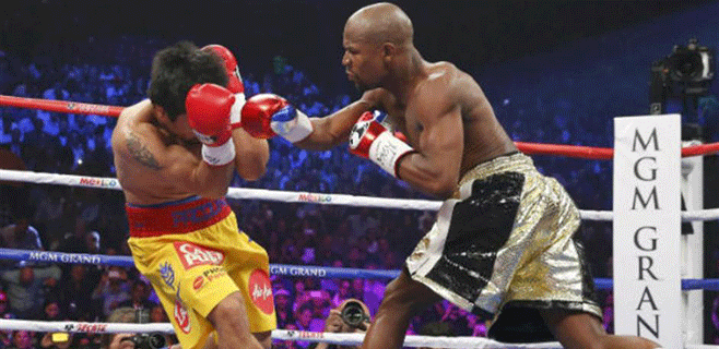 Mayweather gana “El combate del siglo”