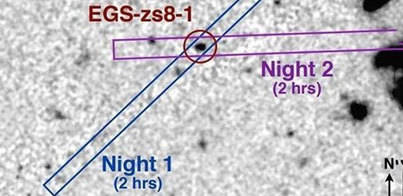 Descubierta la galaxia más lejana a 13.000 millones de años luz