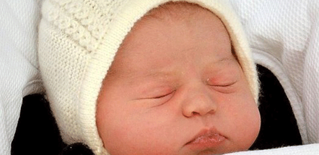 Así es la hija de Kate Middleton y el Príncipe William