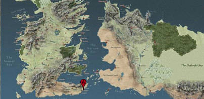 Editada una versión Google Maps de Juego de tronos