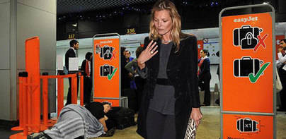 Kate Moss, expulsada de un avión por mal comportamiento