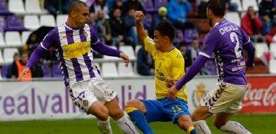 Las Palmas empata en Valladolid
