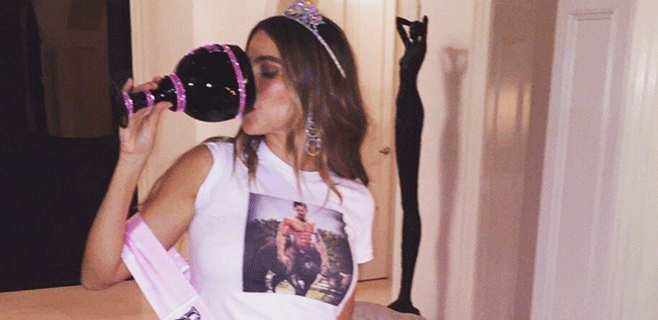 Sofía Vergara, la princesa en su fiesta de cumpleaños