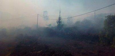 Controlado el incendio en Santa Lucía