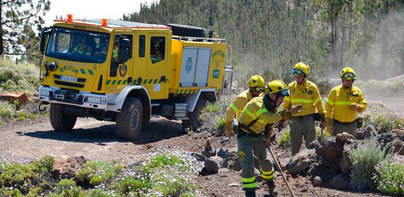 Se declara un incendio forestal en Orticosa