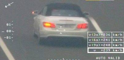 Un total de1.653 coches denunciados por exceso de velocidad