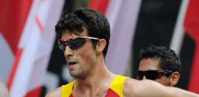 Miguel Ángel López, campeón mundial de 20 kms. marcha