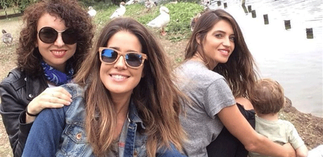 Sara Carbonero presume de Oporto con sus amigas