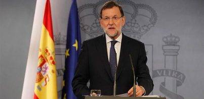 Rajoy: "La ruptura no tienen ni el apoyo de la ley ni el de la sociedad"
