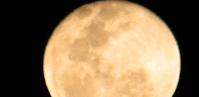 Eclipse de superluna el lunes 28