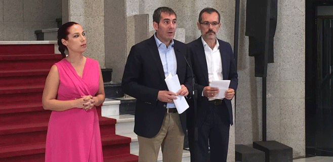 Clavijo garantiza un "exquisito equilibrio" en el reparto de los fondos