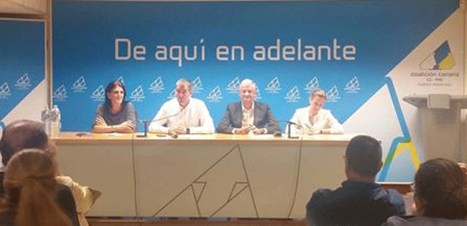 CC propone que Oramas y Alonso lideren la lista al Congreso