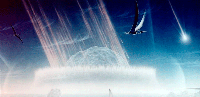 La materia oscura pudo haber extinguido a los dinosaurios