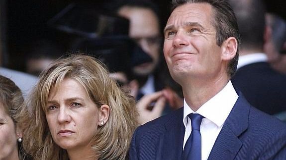 Cristina e Iñaki, al banquillo