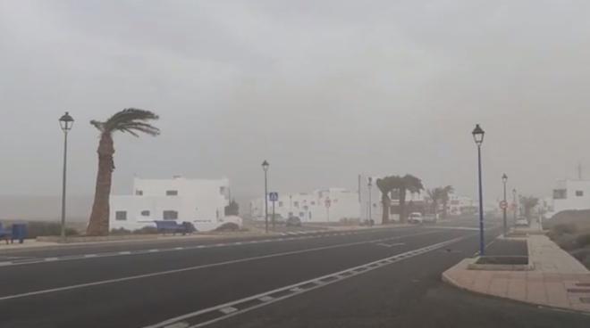 Prealerta por viento en Lanzarote y La Graciosa