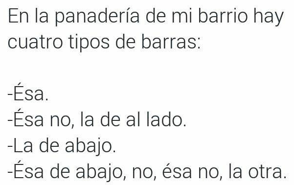 'La más blanca que tengas'